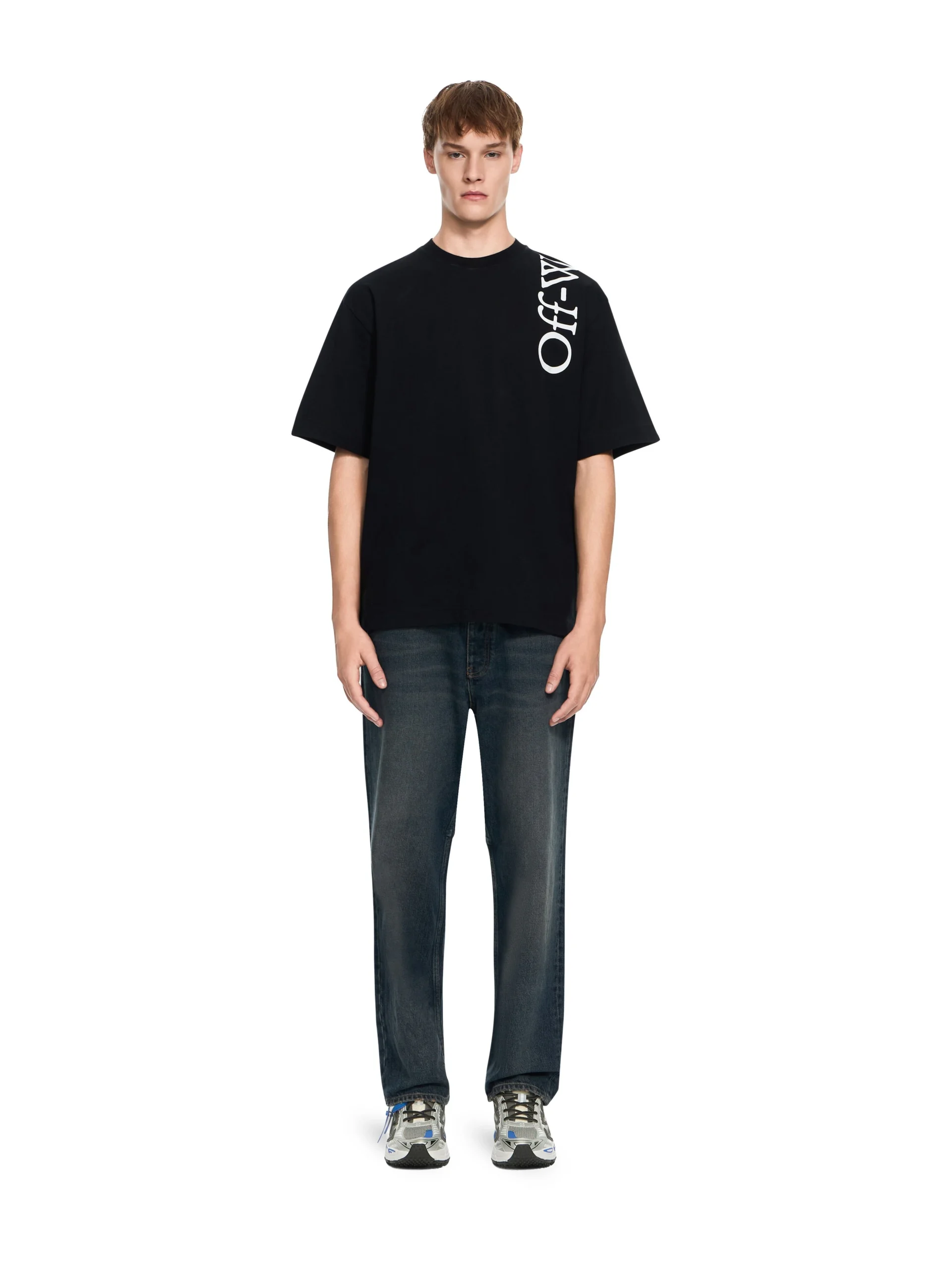 Off White Vertical Bookish Skate T-Shirt