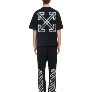 Off White Motion Arrow Skate T-Shirt - Image 3