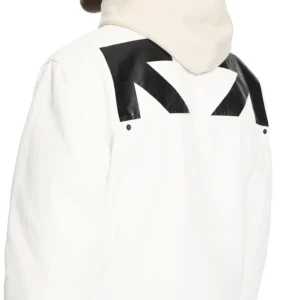 Off White Half Arrow Skate Jacket - Image 2