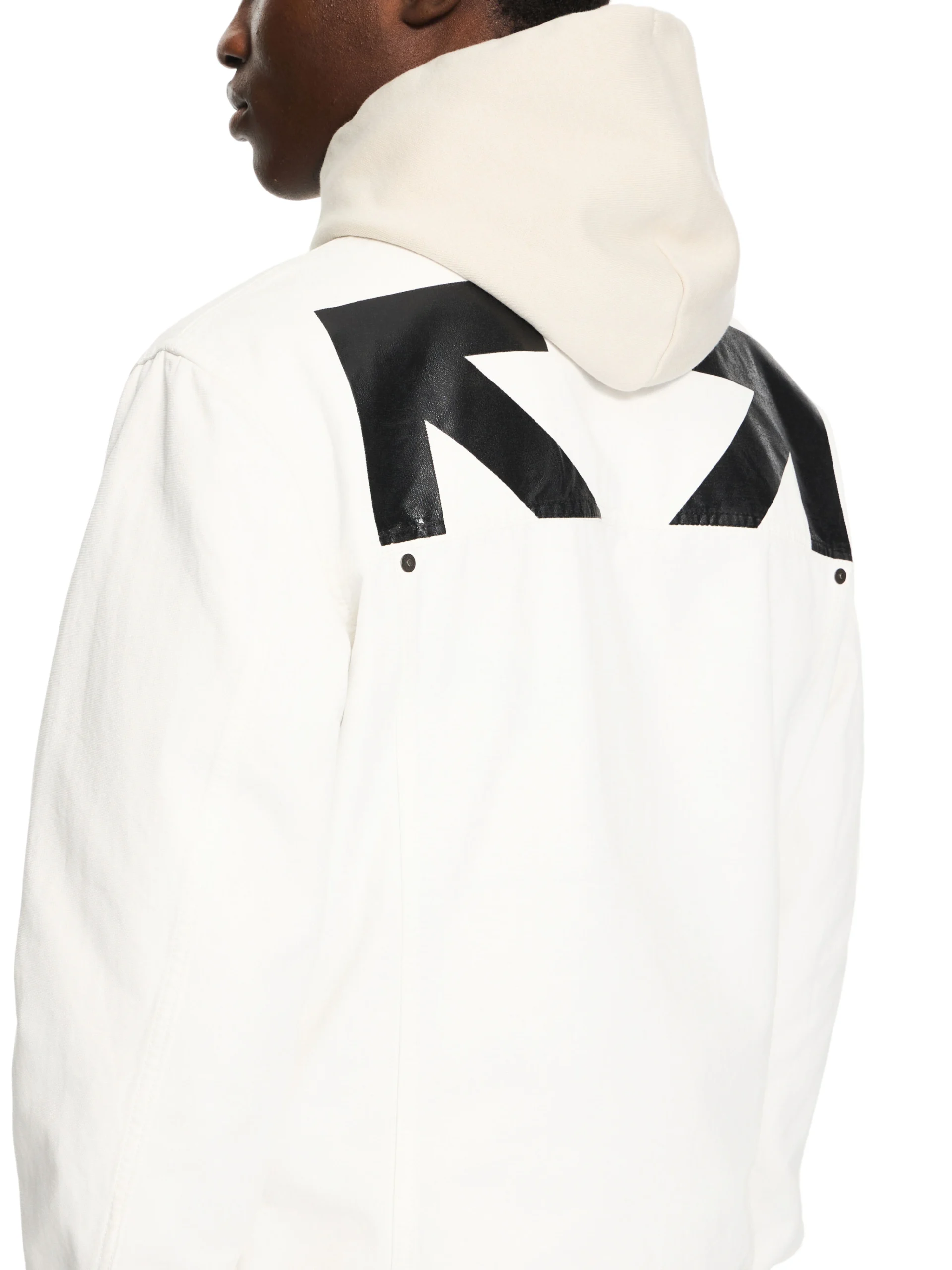 Off White Half Arrow Skate Jacket - Image 2
