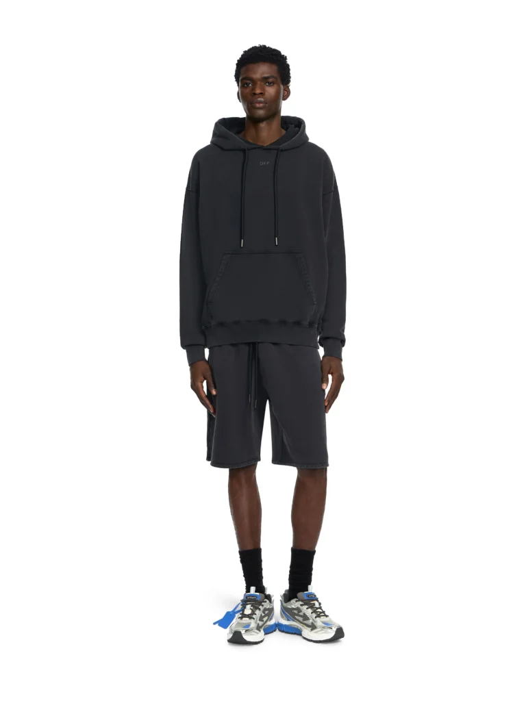 Off White Swimming Face Skate Shorts