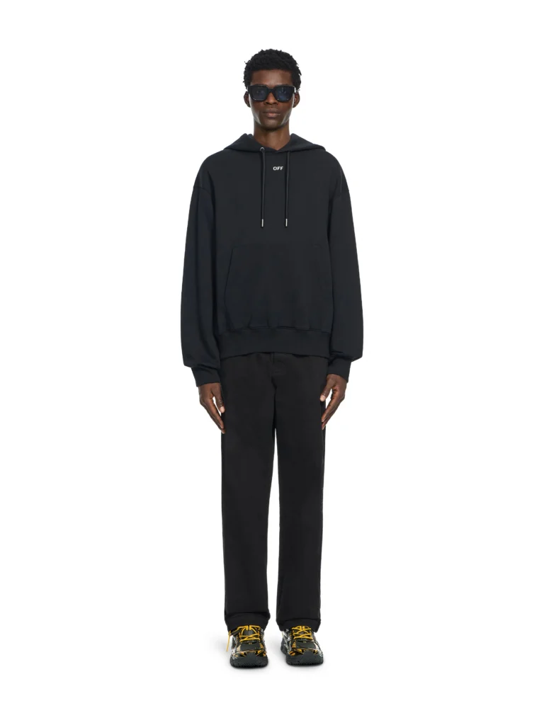 Off White Industrial Half Arrow Hoodie