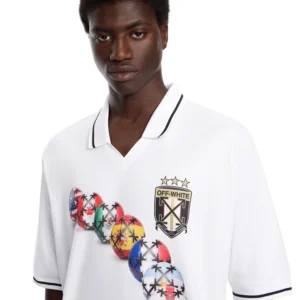 Off White Soccer ’26 Tech T-Shirt - Image 3