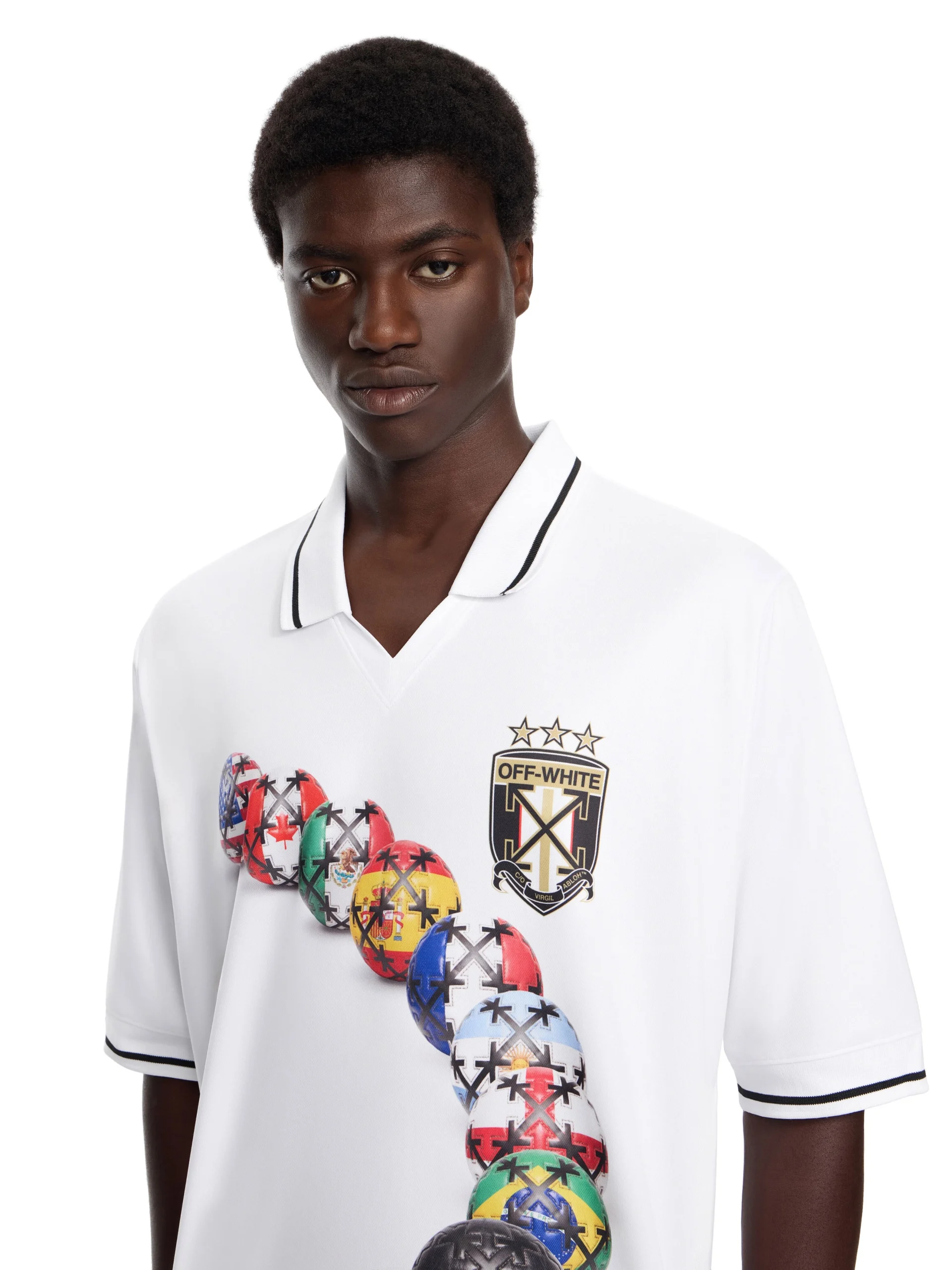Off White Soccer ’26 Tech T-Shirt - Image 3