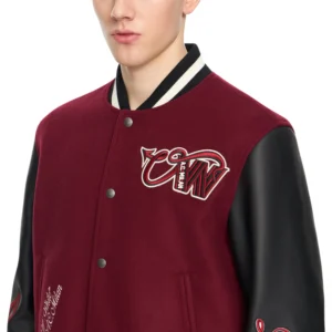 Off White™ c/o AC Milan Varsity Jacket - Image 3