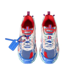 Off White Be Right Back Fishnet Sneakers - Image 3