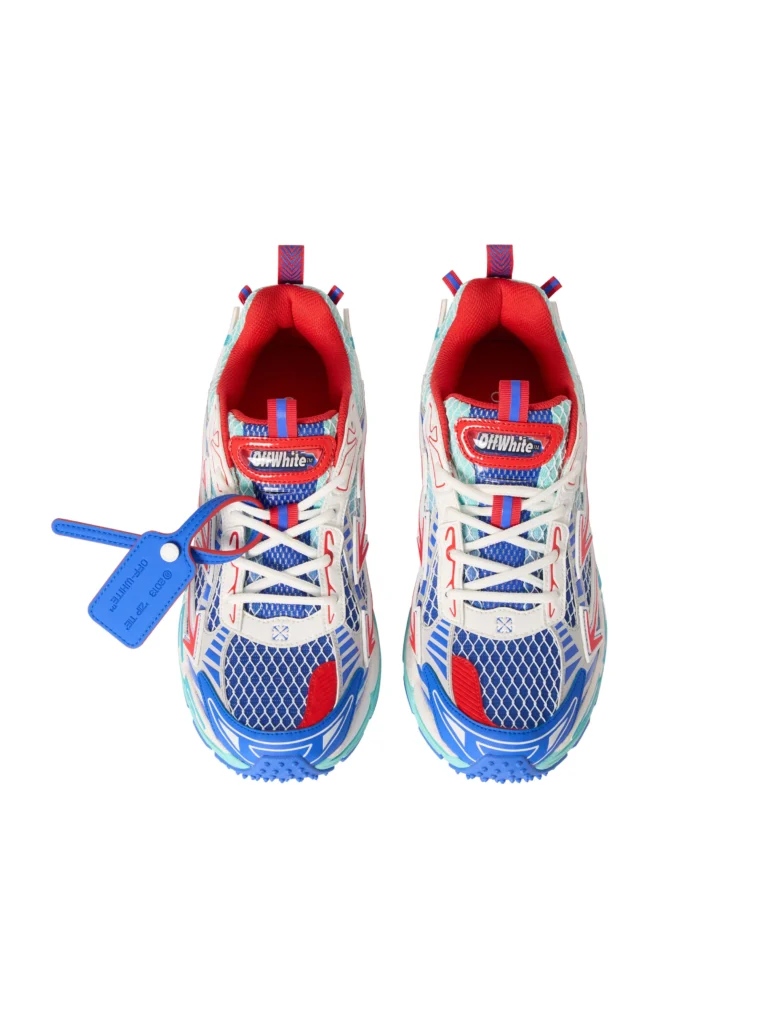Off White Be Right Back Fishnet Sneakers