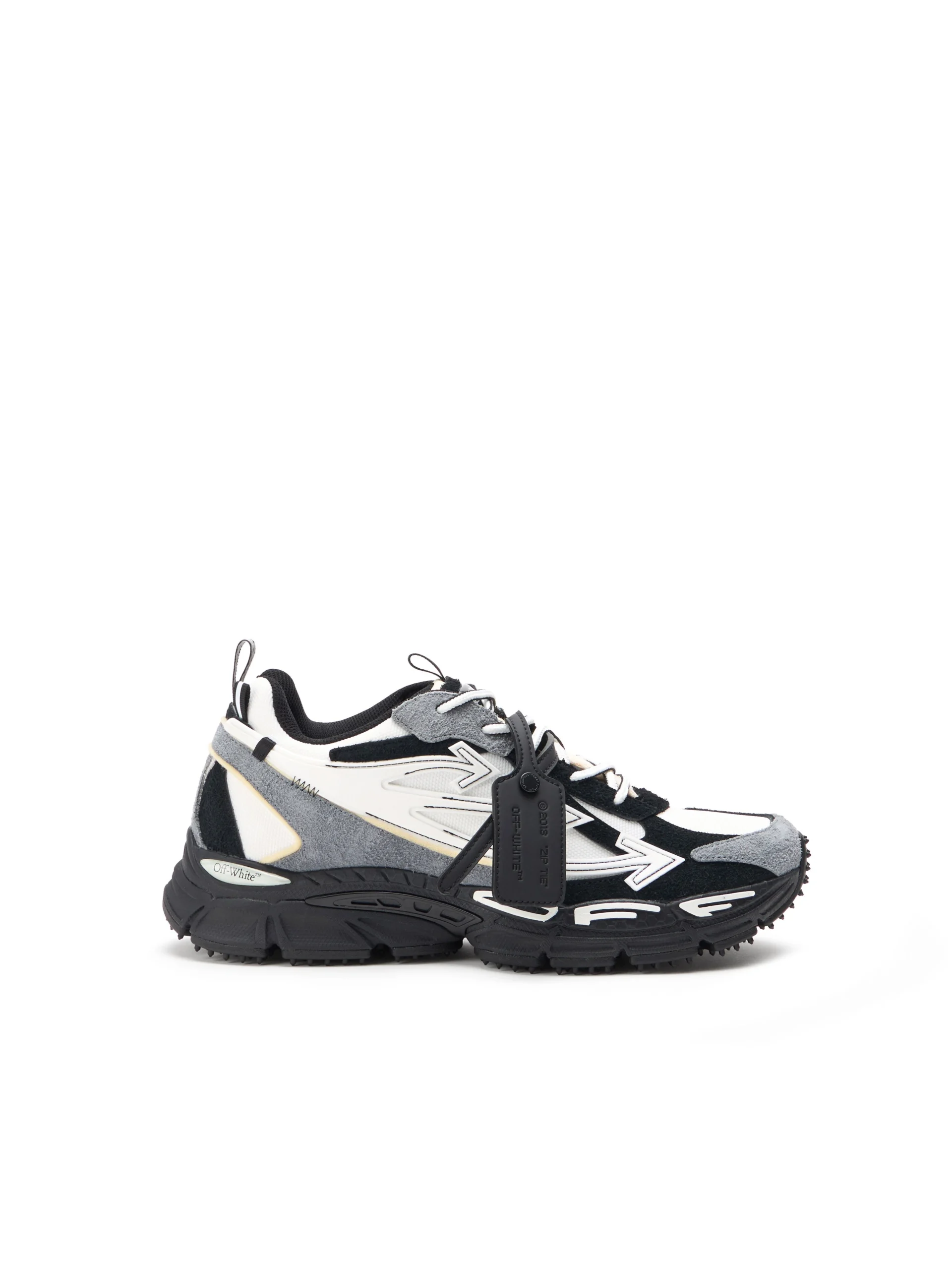 Off White Be Right Back Suede Sneakers