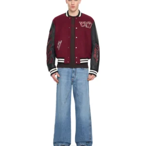 Off White™ c/o AC Milan Varsity Jacket