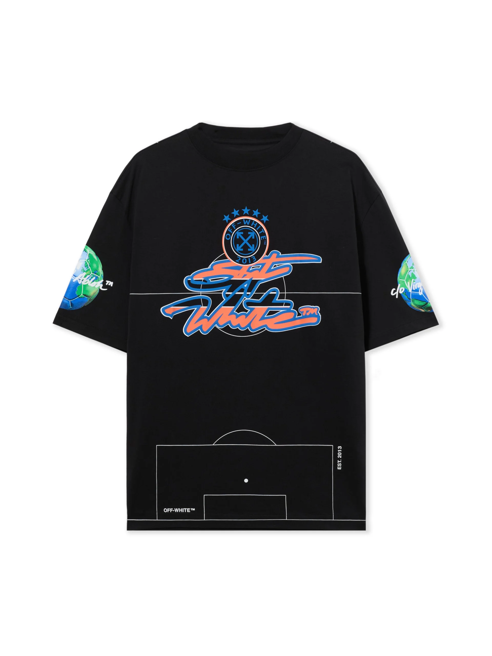 Off White Soccer ’26 Arrow Skate T-Shirt - Image 2