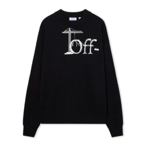 Off White City Nature Skate Crewneck Sweatshirt - Image 2