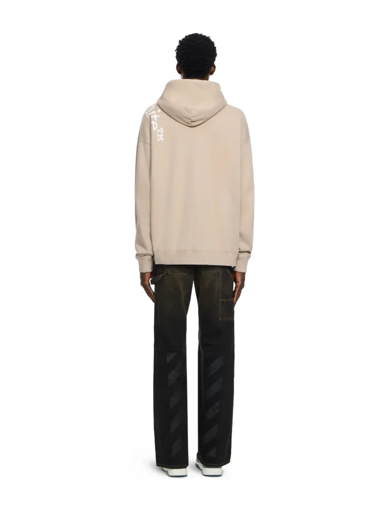 Off White Vertical Bookish Skate Hoodie