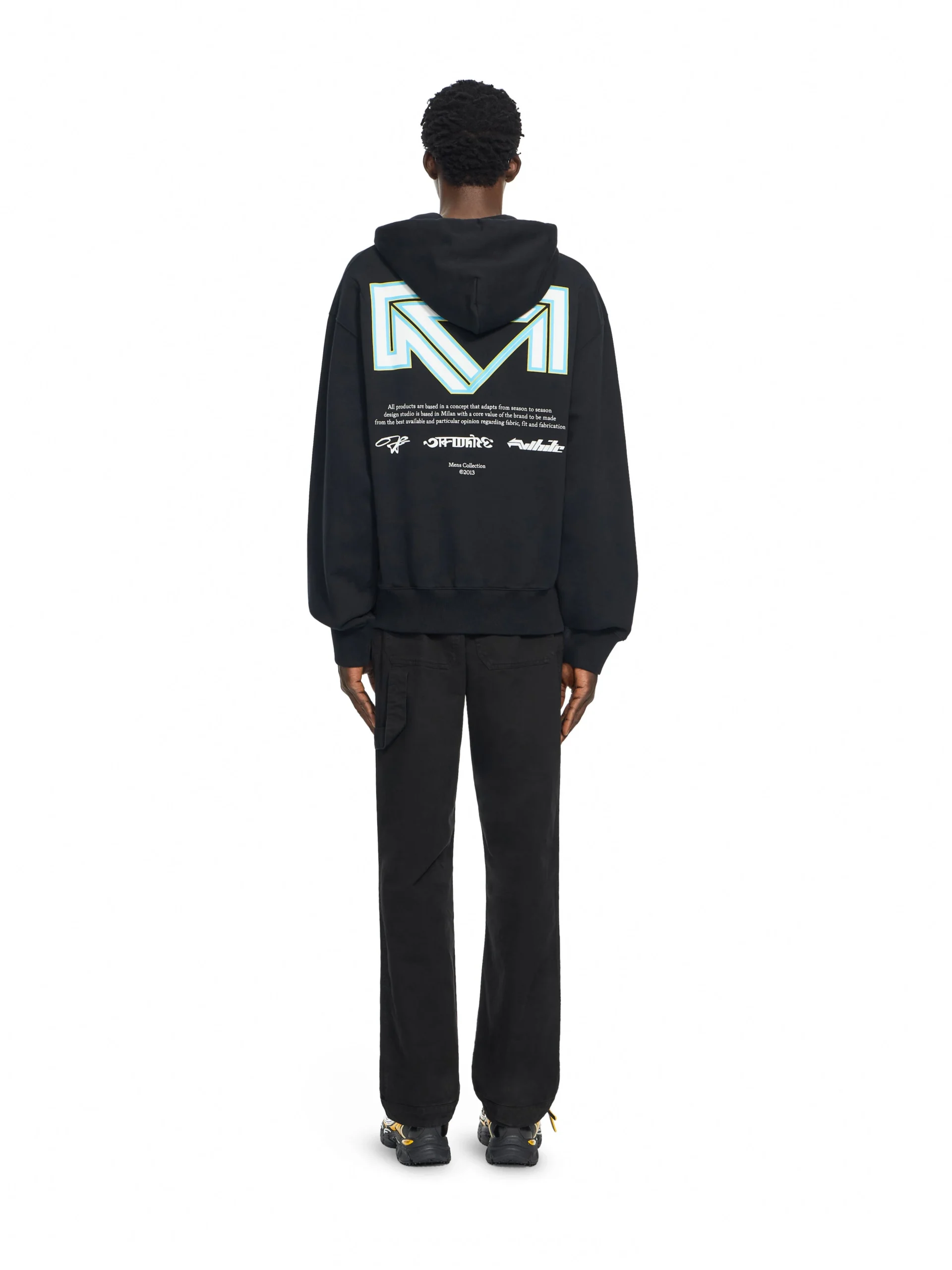 Off White Industrial Half Arrow Hoodie - Image 2