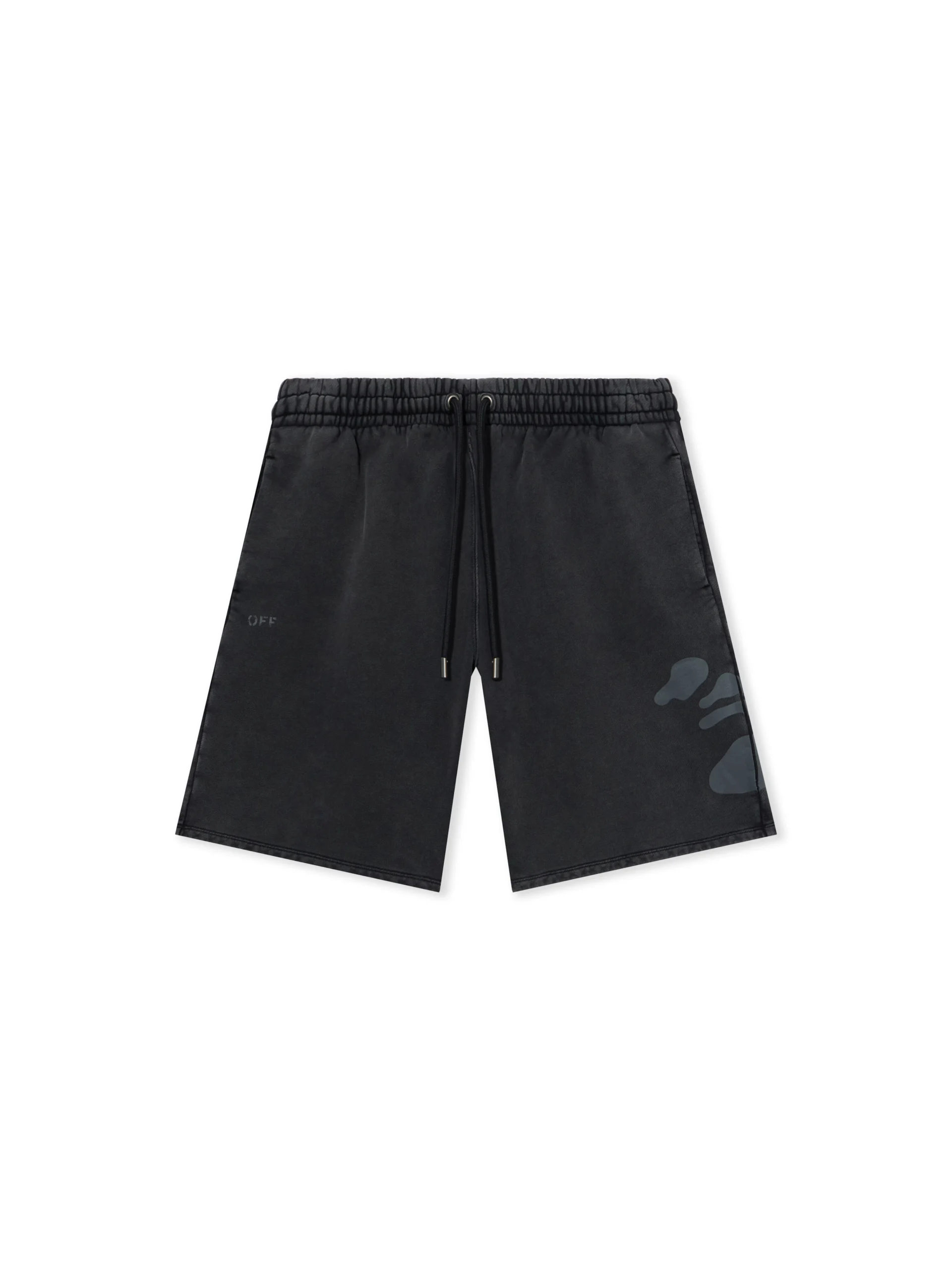 Off White Swimming Face Skate Shorts - Image 2