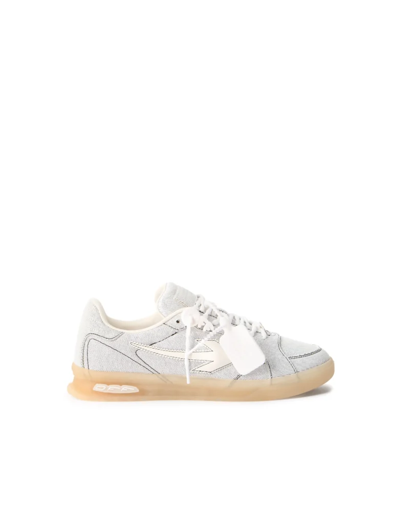 Off White End Of Play Denim Sneakers