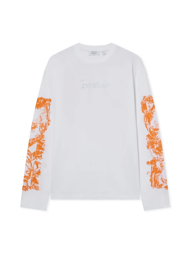 Off White City Nature Skate Long Sleeve T-Shirt