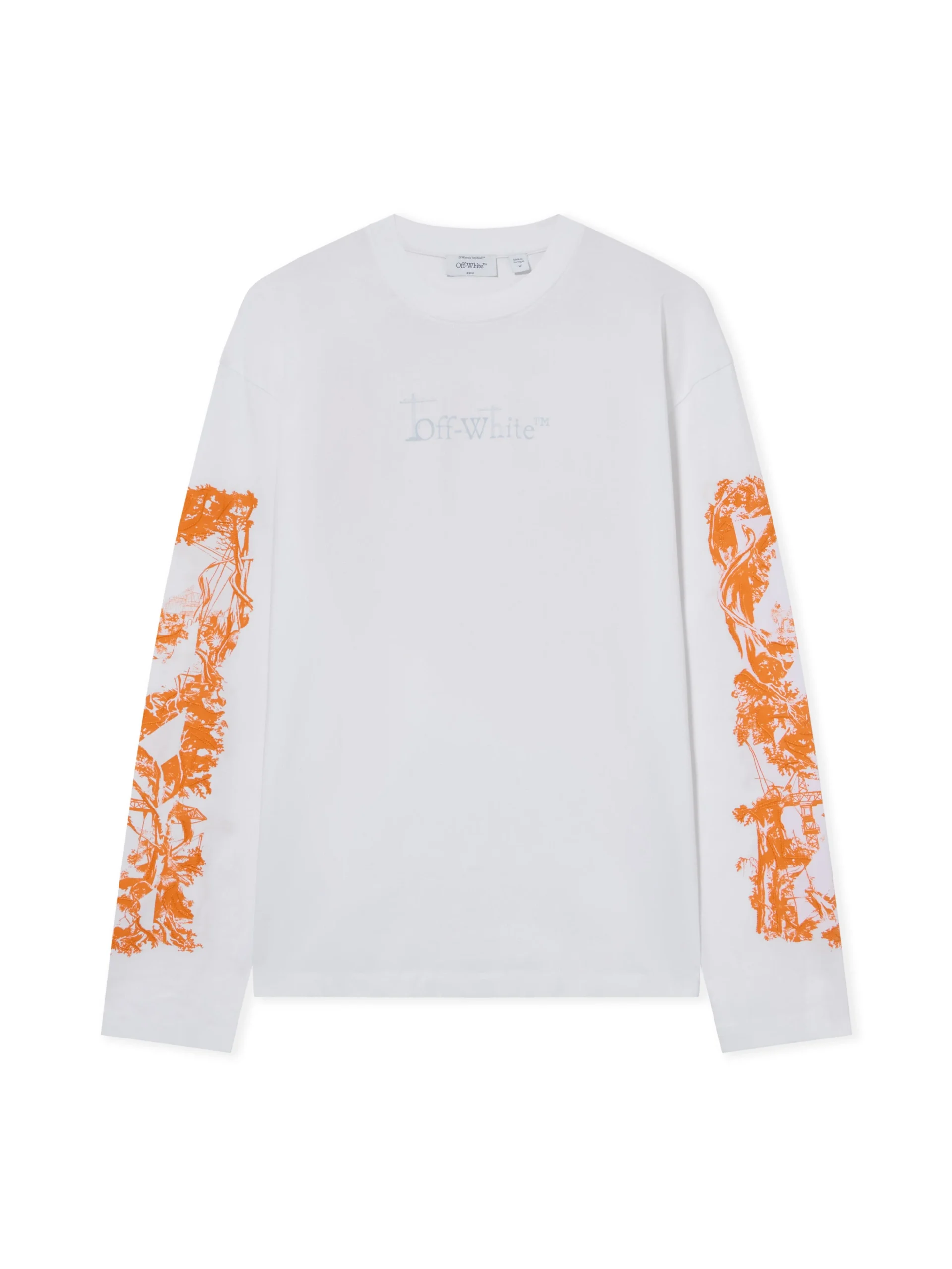 Off White City Nature Skate Long Sleeve T-Shirt - Image 2