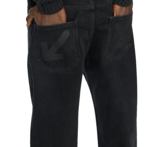 Off White Half Arrow Slim Jeans - Image 3