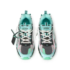 Off White Be Right Back Fishnet Sneakers - Image 3