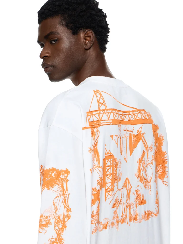Off White City Nature Skate Long Sleeve T-Shirt