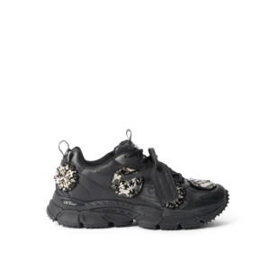 Off White Be Right Back Bejeweled Sneakers