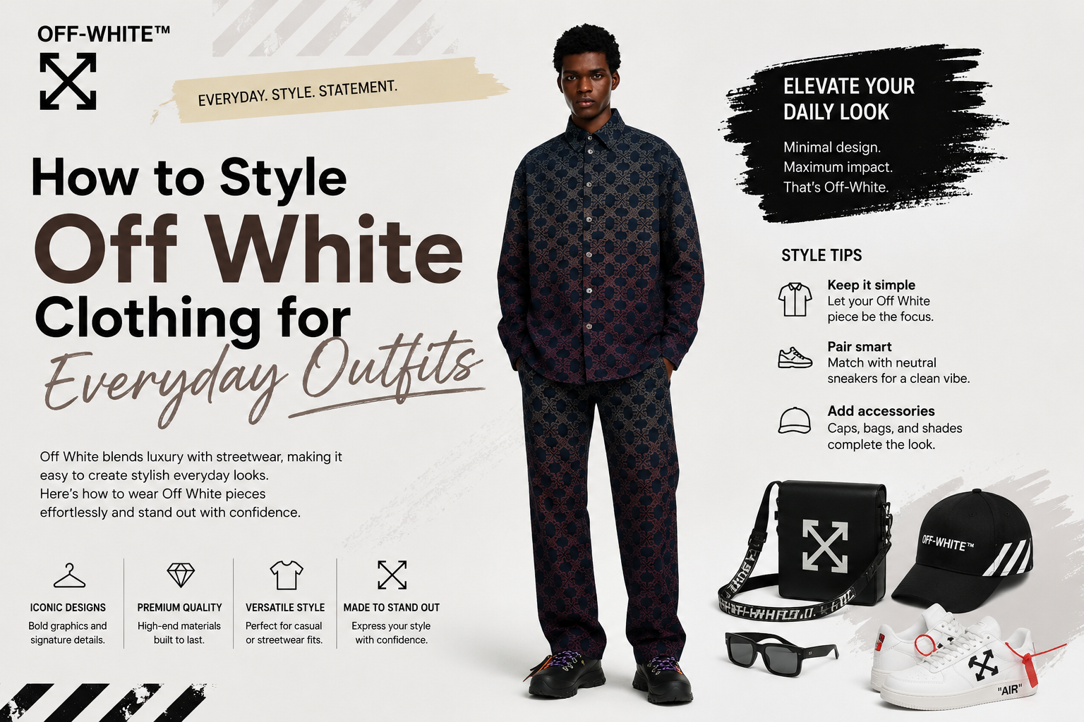 How to Style Off White Clothing for Everyday Outfits