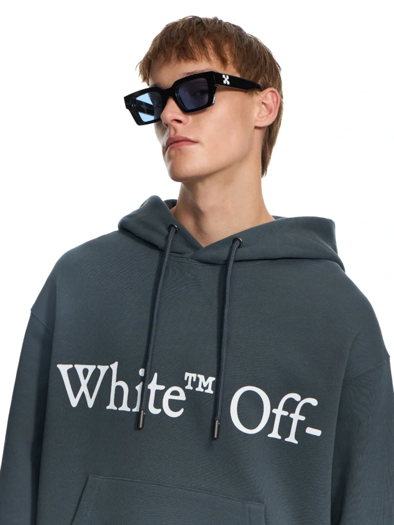 Off White Bookish Scarf Hoodie