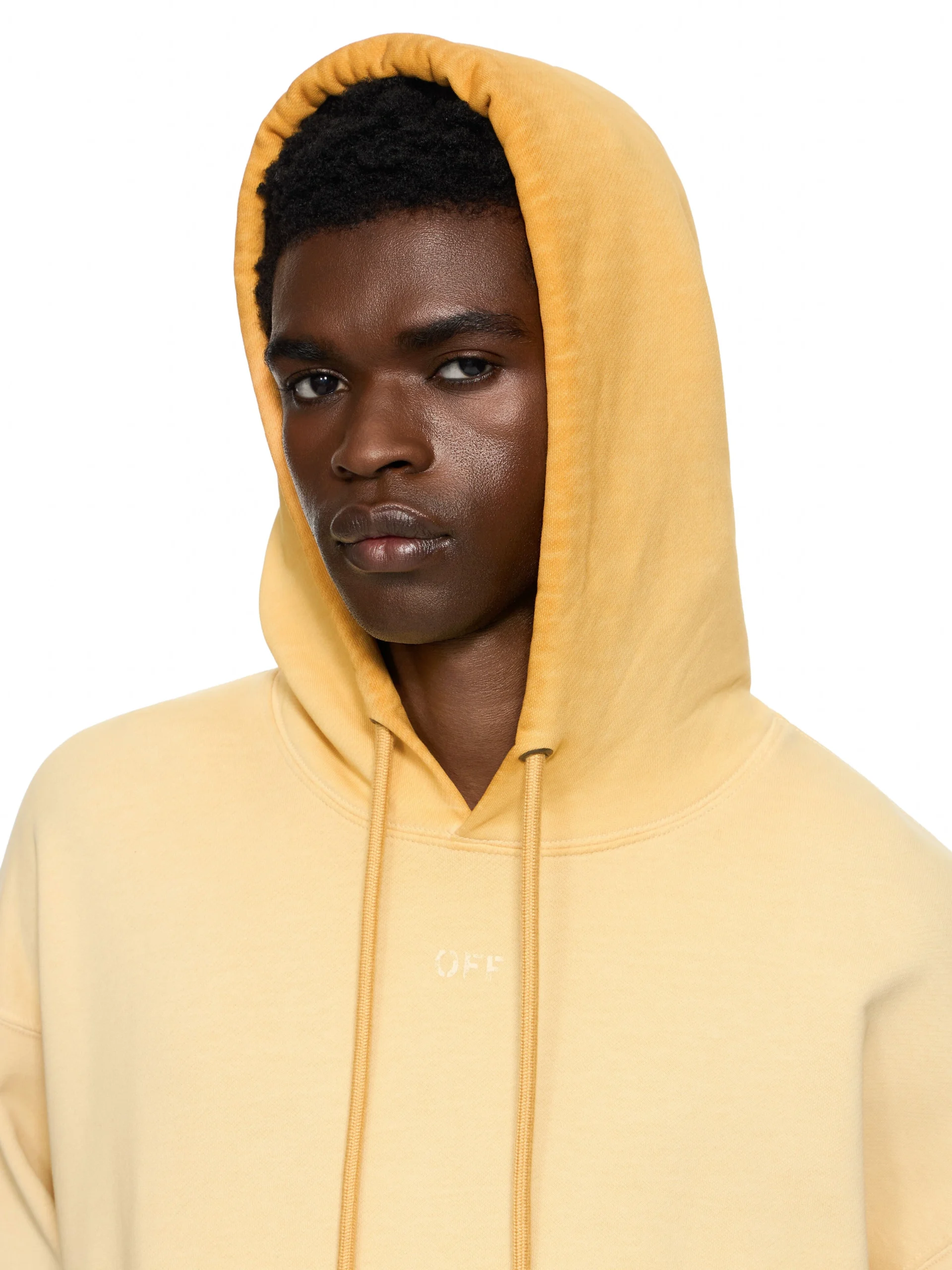 Off White Swimming Face Skate Hoodie - Image 3