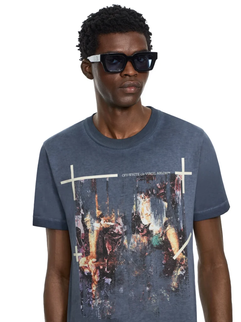 Off White Ripped Narciso T-Shirt