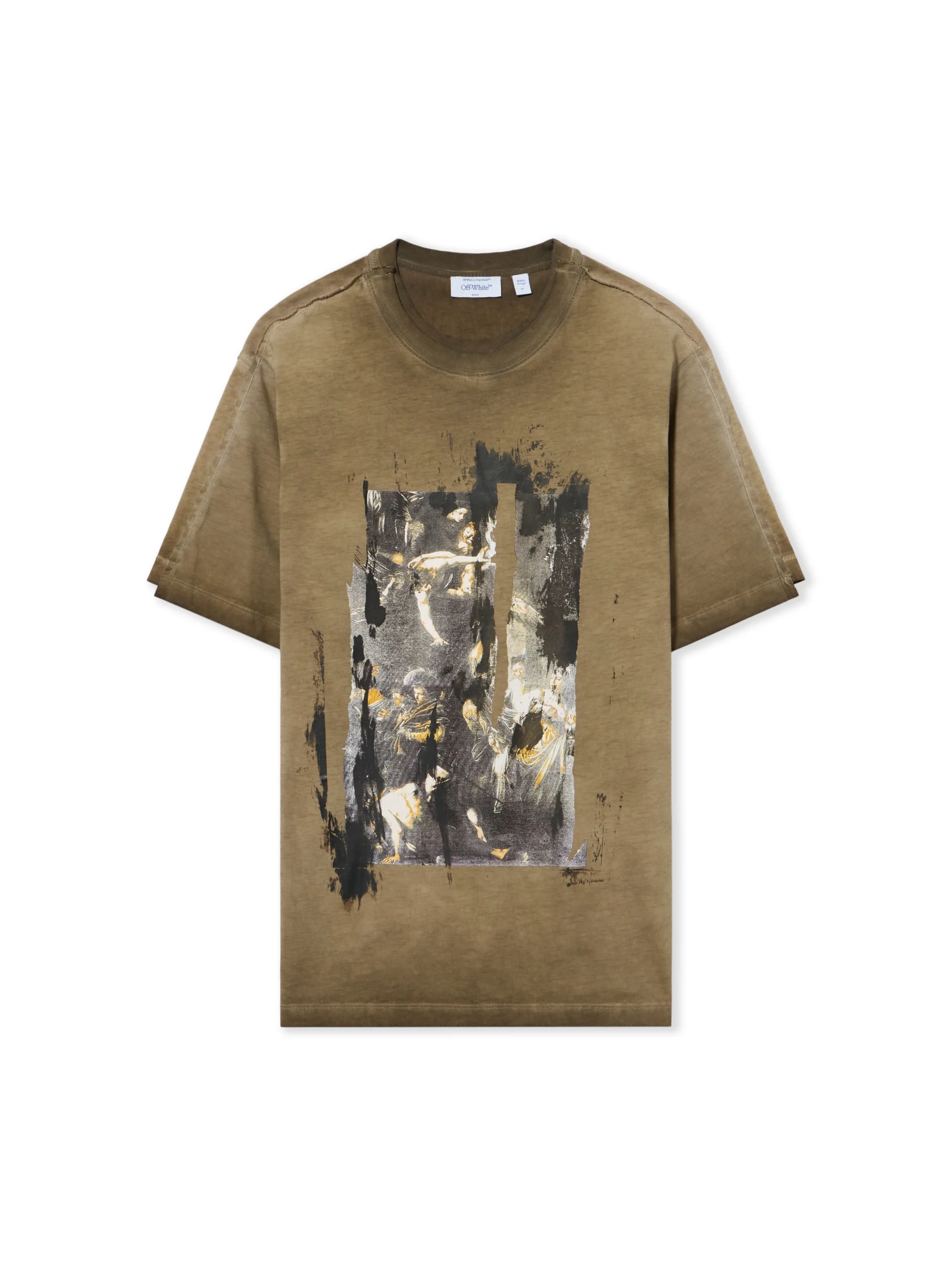 Off White Inked Mercy T-Shirt - Image 2