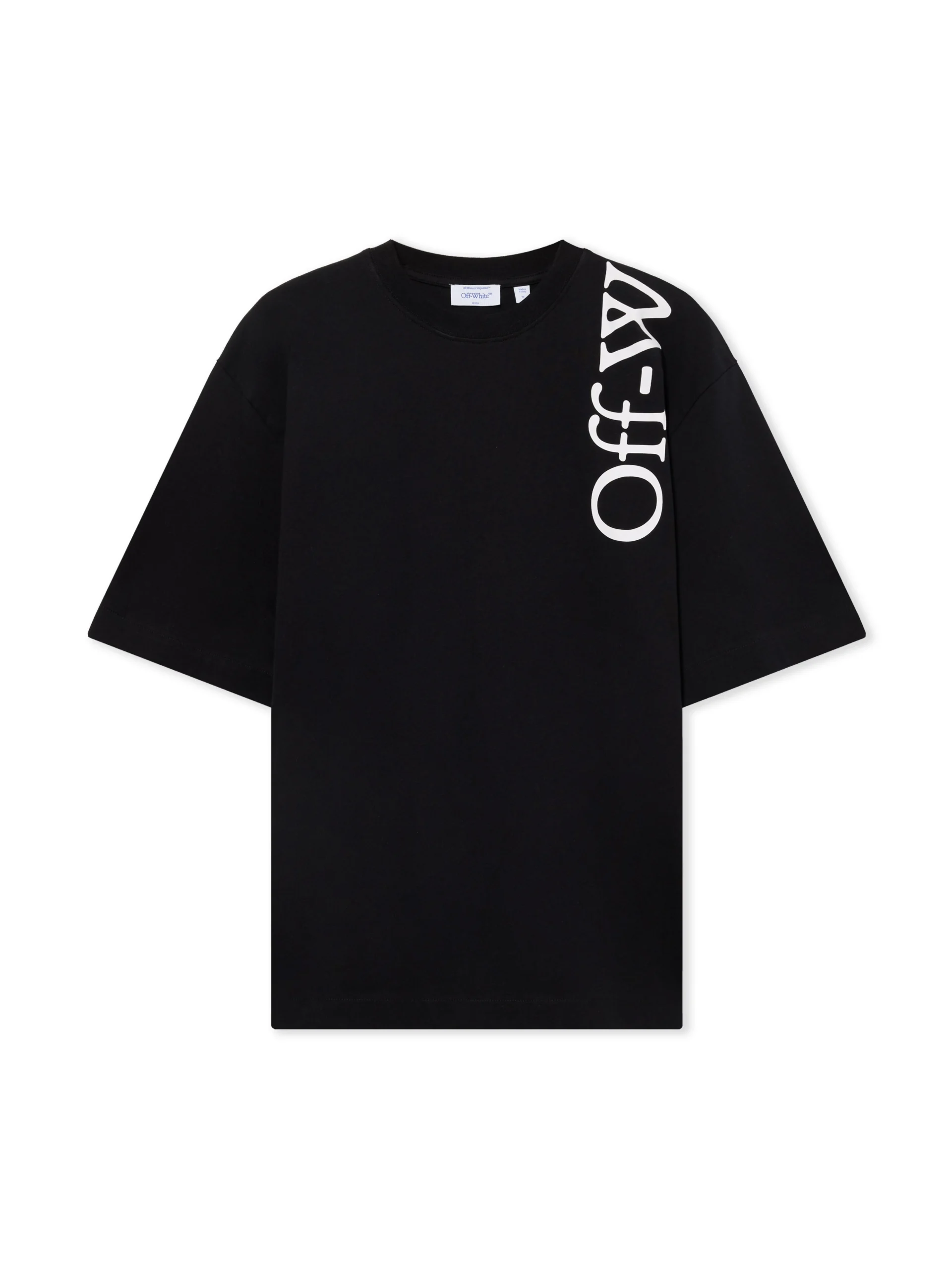 Off White Vertical Bookish Skate T-Shirt - Image 2
