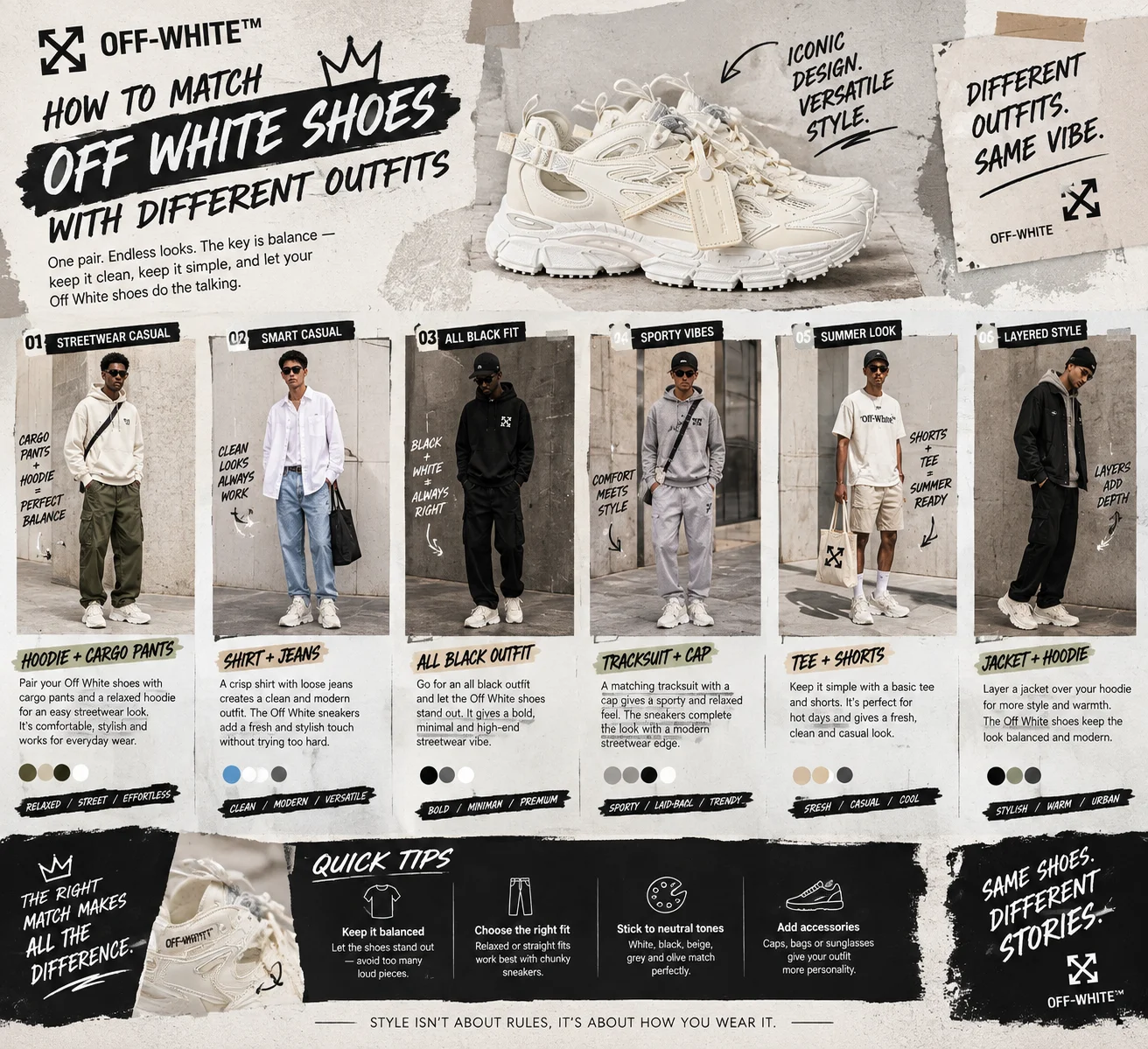 Off White Best Sneakers for Everyday Urban Fashion 2026