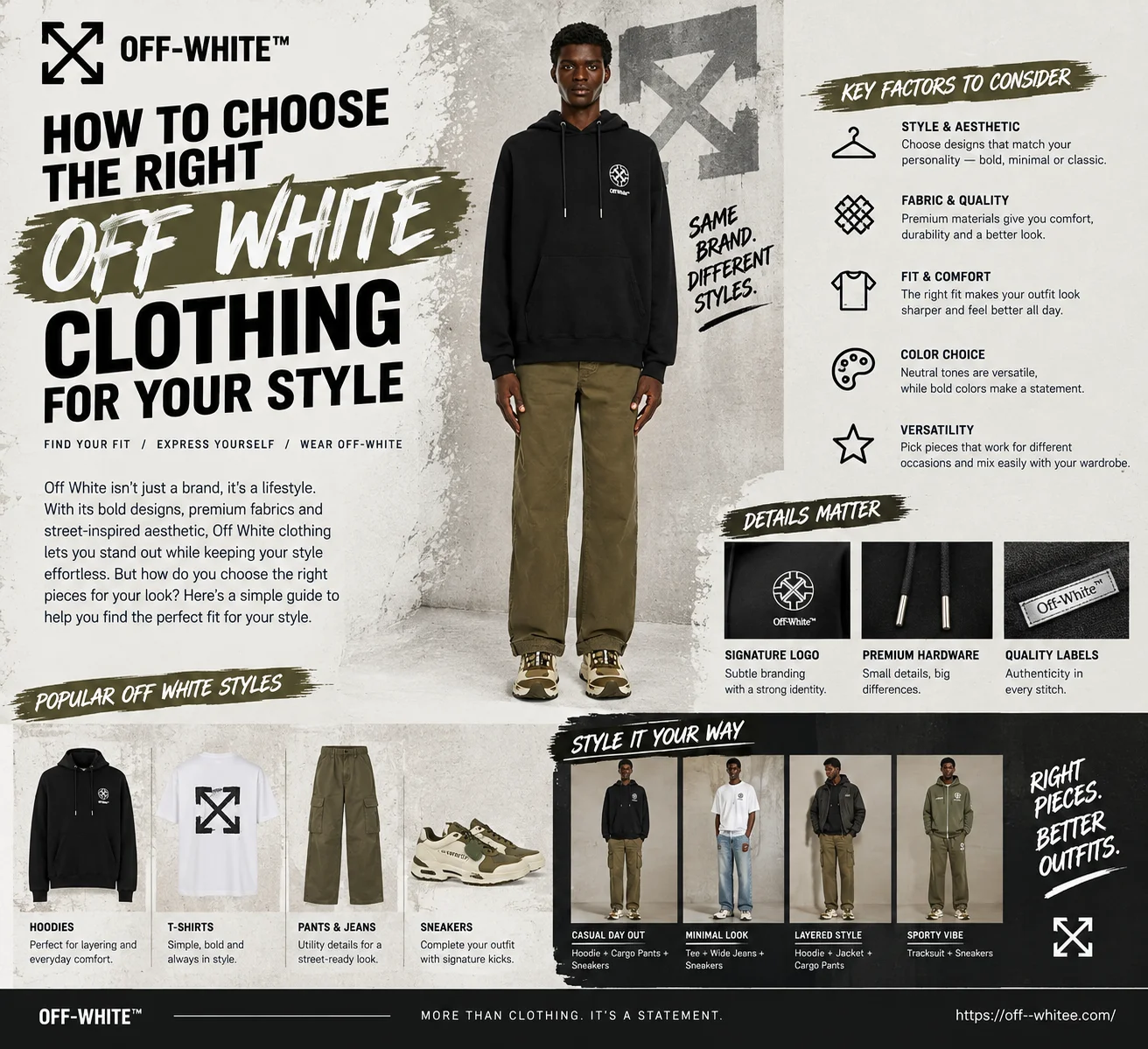 Best Off White Hoodie Outfits for Men 2026